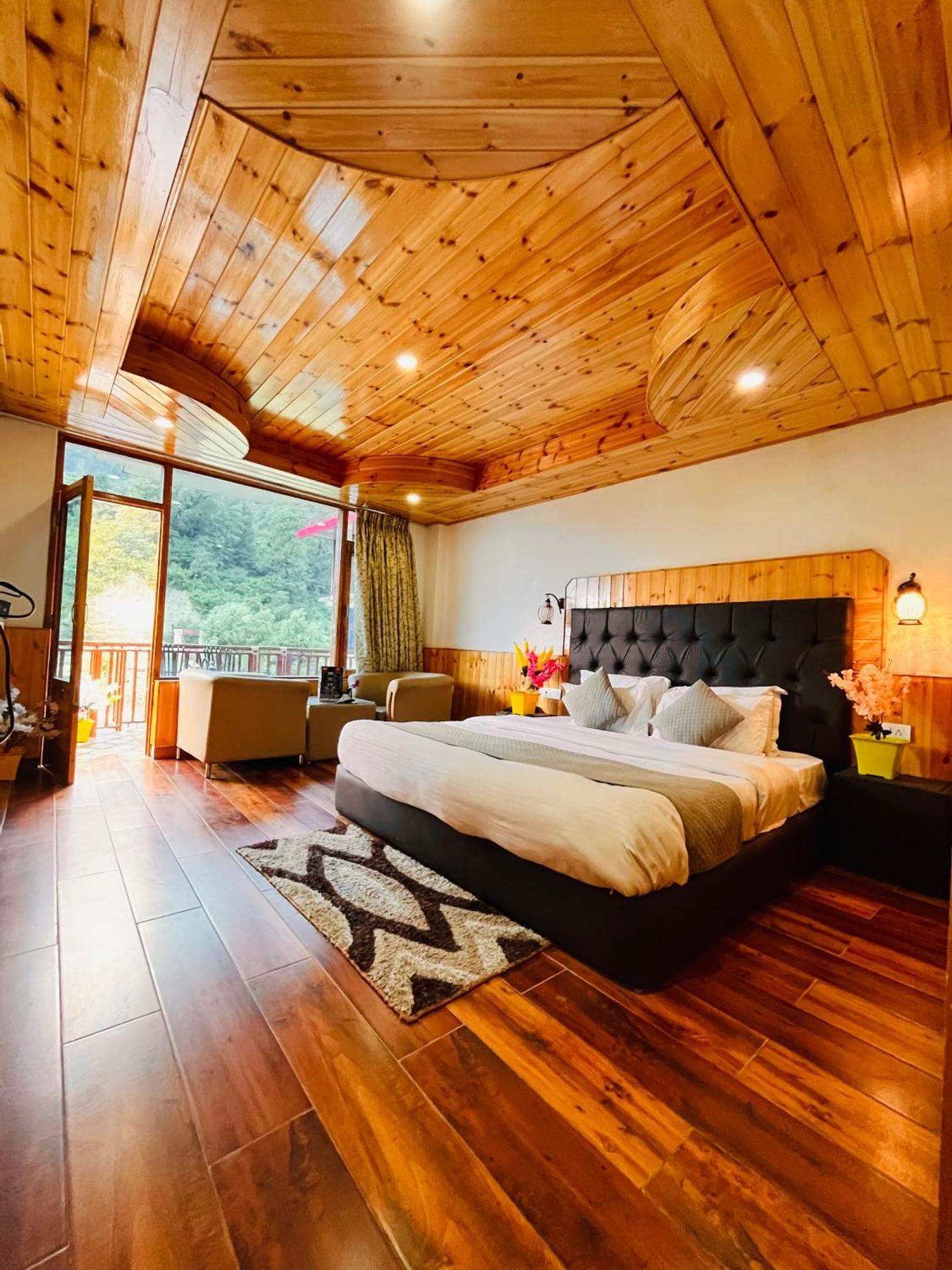 Himalayan Riverside Resort, Manali Экстерьер фото